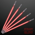 Red Glow Straws for Light Drinks - Blank
